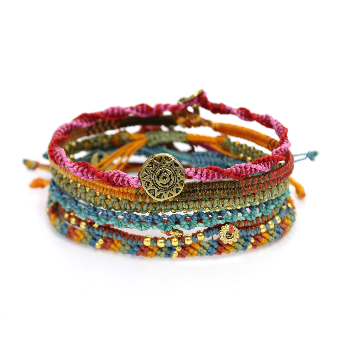 The Earth Bracelet Antigua - Set of 7