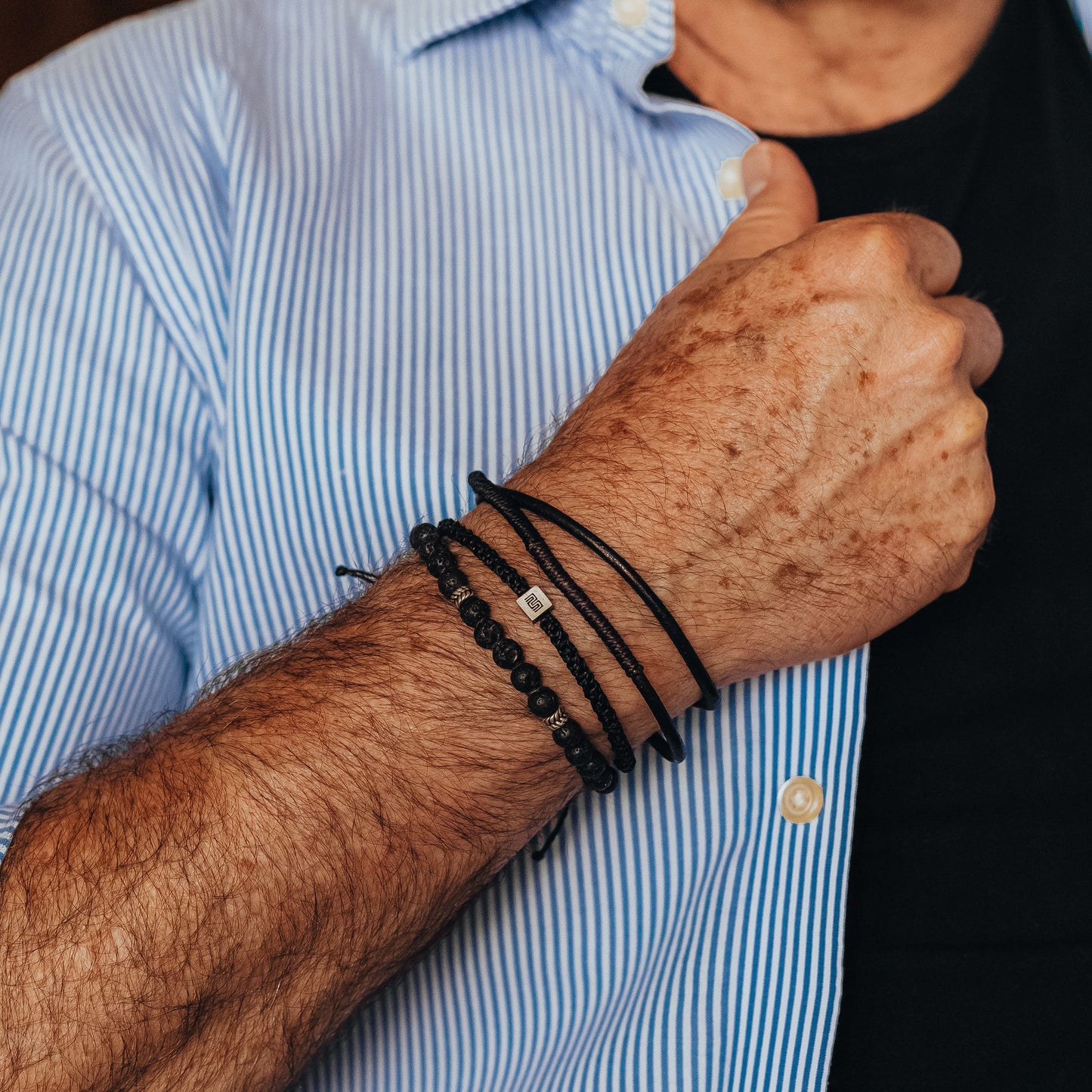 Weave - Set of 3 - Black