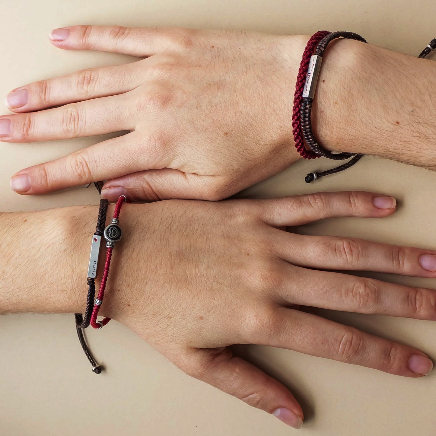 Red String of Fate - Red- Set of 2