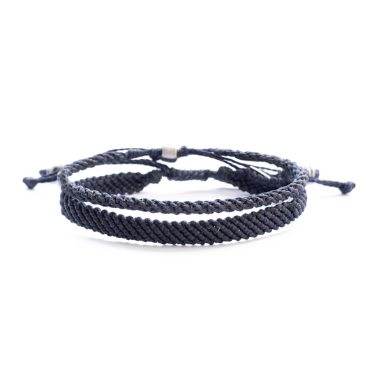 Men's Street - Set of 2 Strands Dark Blue