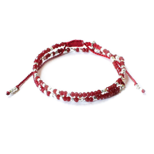 Align Bracelet Garnet