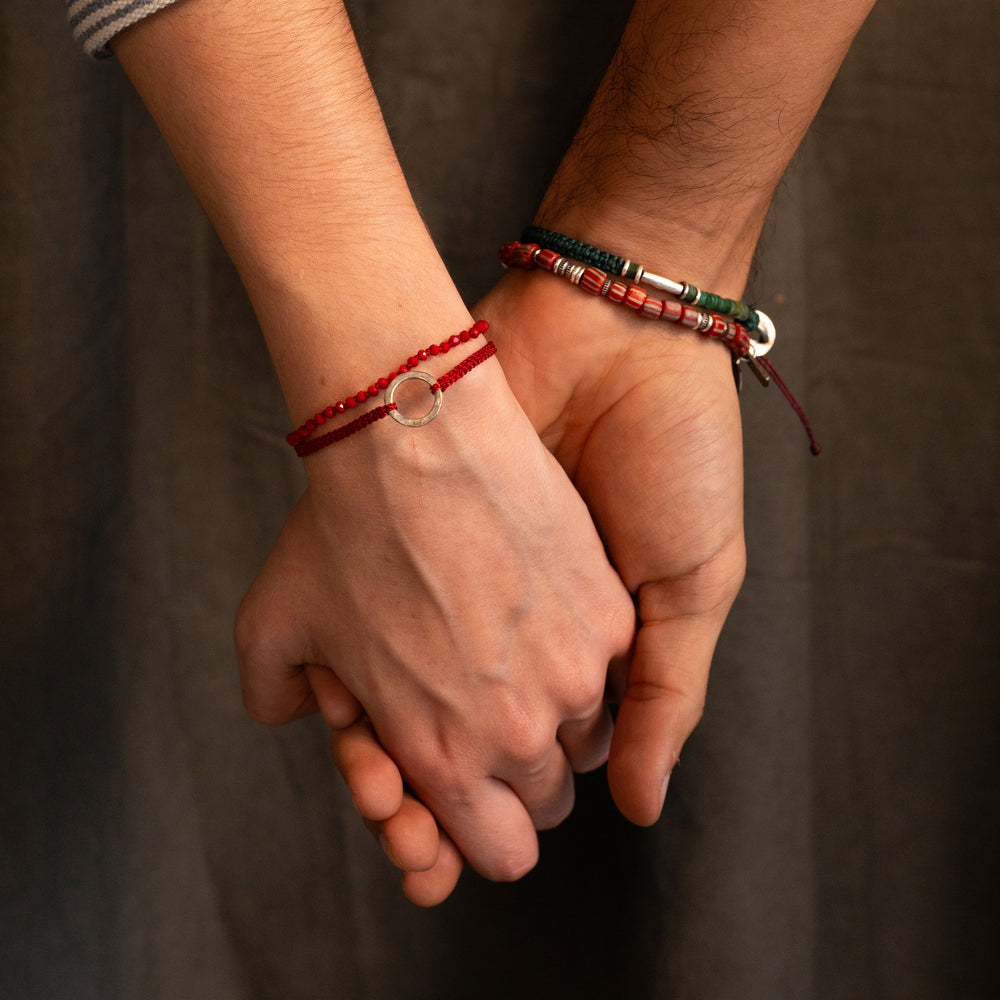 Balance - Bracelet - Garnet