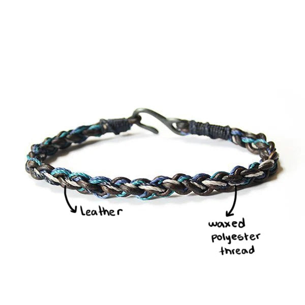 4 Elements - Pulsera Deep Water - Azul