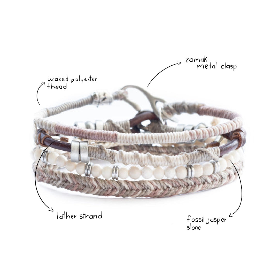 The Earth Winter - Set of 4 - Beige