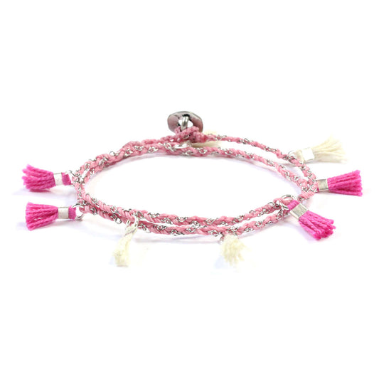 Breast Cancer - Double Wrap Bracelet