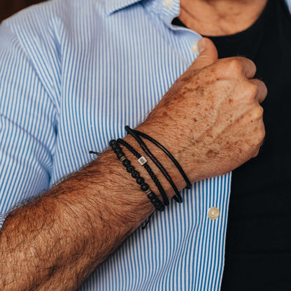 Weave - Set of 3 - Black