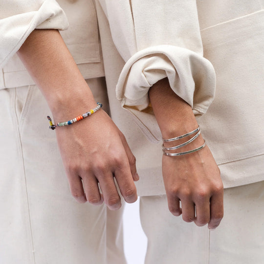 Sueños colectivos - Brazalete de plata .925