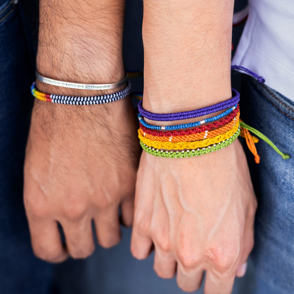 Diversidad - Set de 6 pulseras - Multicolor