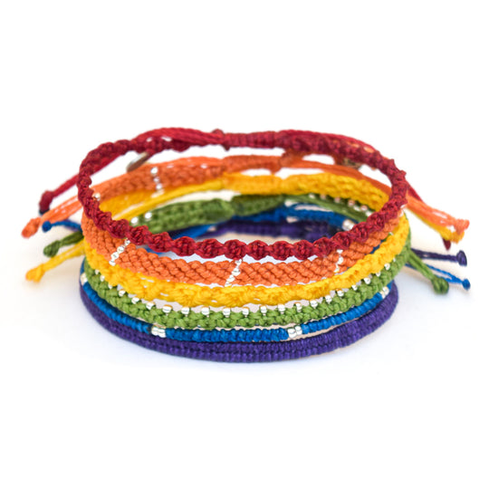 Diversidad - Set de 6 pulseras - Multicolor
