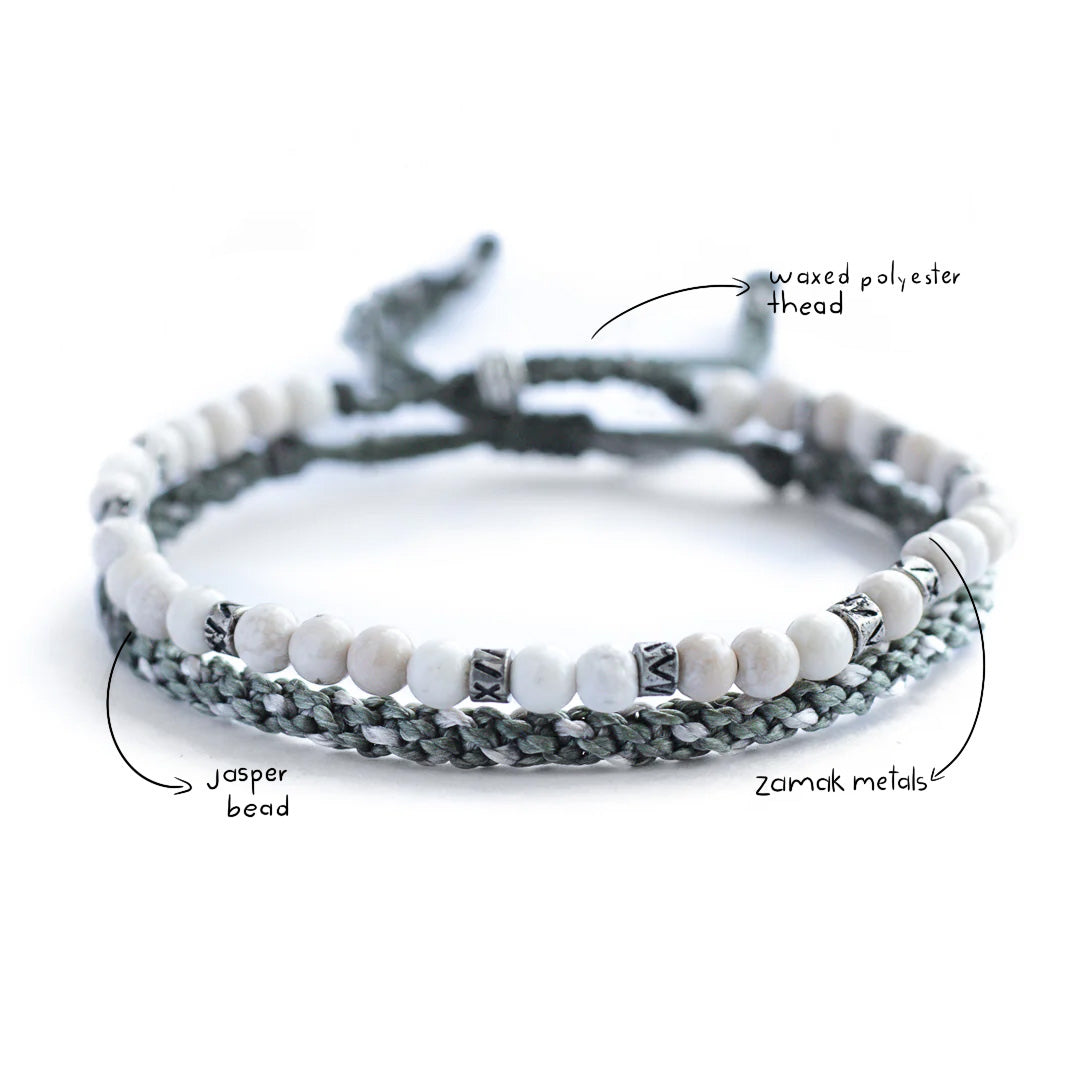 Jungle Traveler - Set of 2 Bracelets.