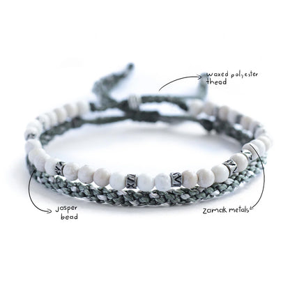 Jungle Traveler - Set of 2 Bracelets.