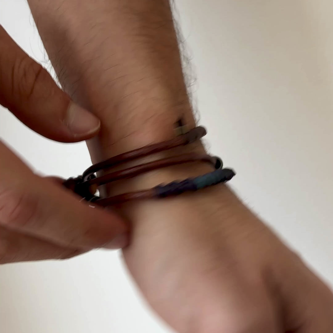 Water - Triple Wrap - Blue
